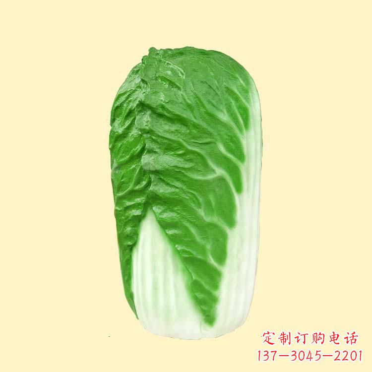 南通玻璃钢大白菜雕塑