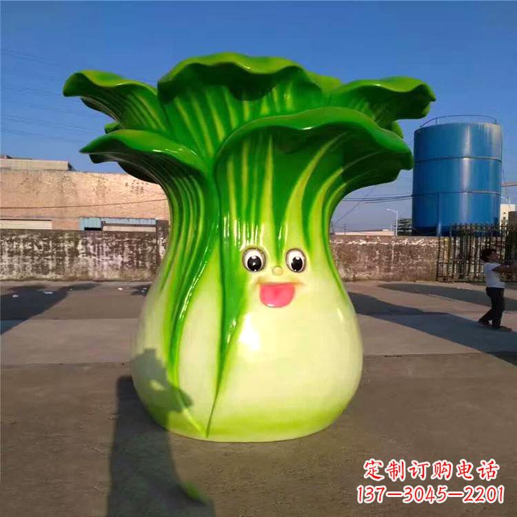 南通“仿真白菜雕塑”——让你触摸自然之美