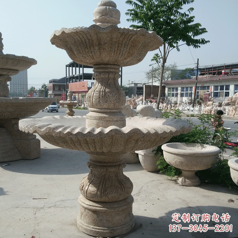 南通砂岩雕塑喷泉