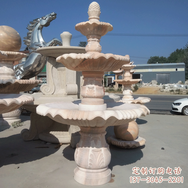 南通四腿石雕喷泉