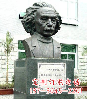 南通爱因斯坦精美铜雕