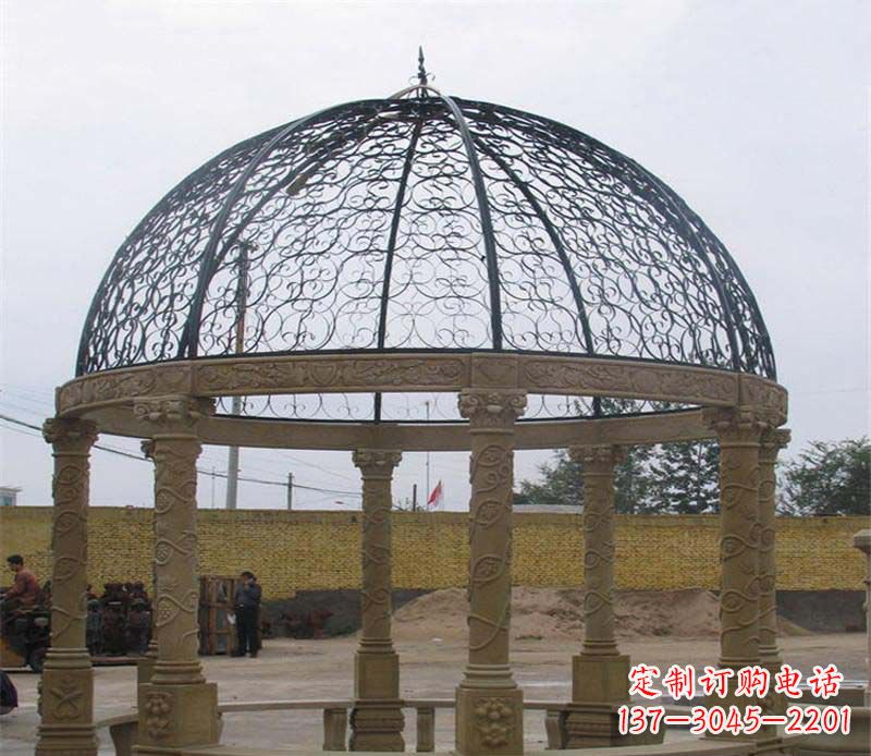 南通新空间,新定义——“八角凉亭大理石雕塑”