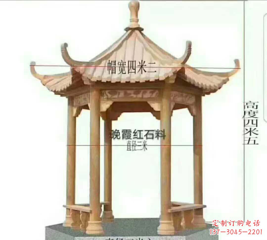 南通藏于凉亭的石雕之美