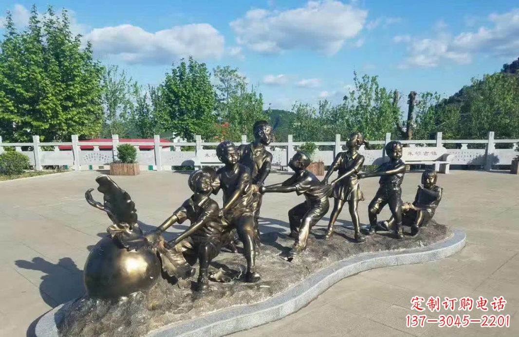 南通萝卜精灵铜雕——精致的家居装饰