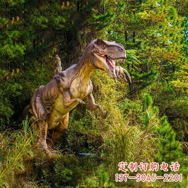 南通霸王龙动物园仿真恐龙雕塑
