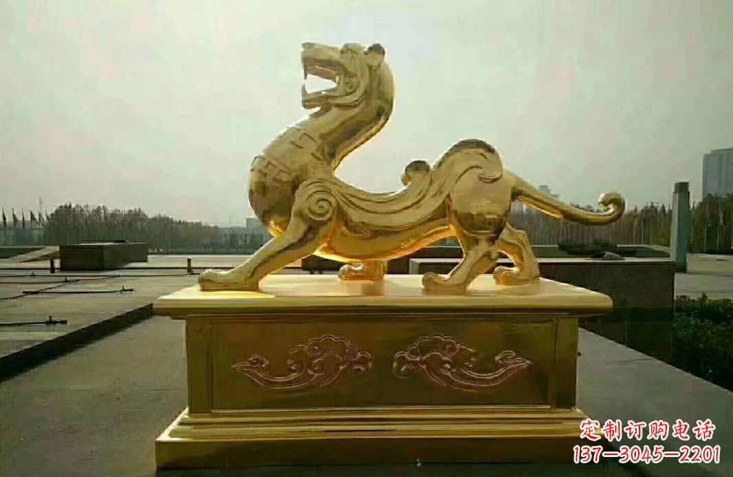南通虎之精髓——精美铜质虎雕