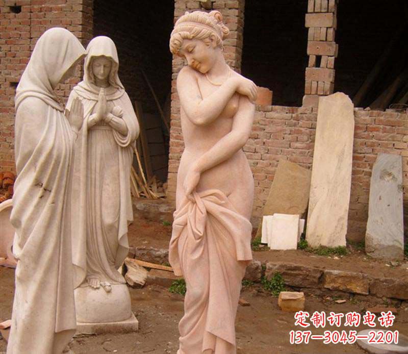 南通美丽的女人雕塑
