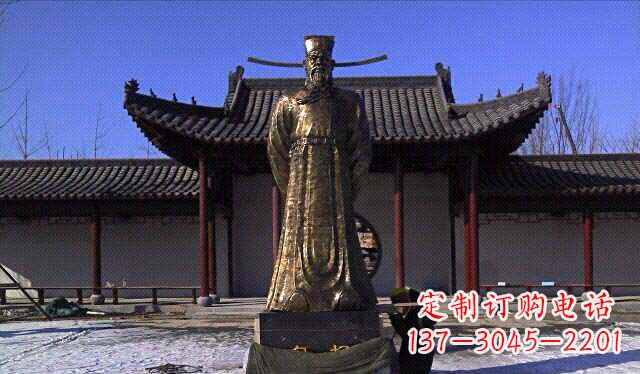 南通包拯古代名人铜雕