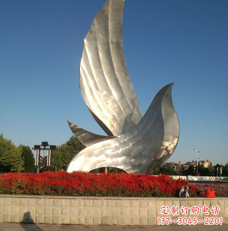 南通北戴河奥林匹克公园鸽子雕塑