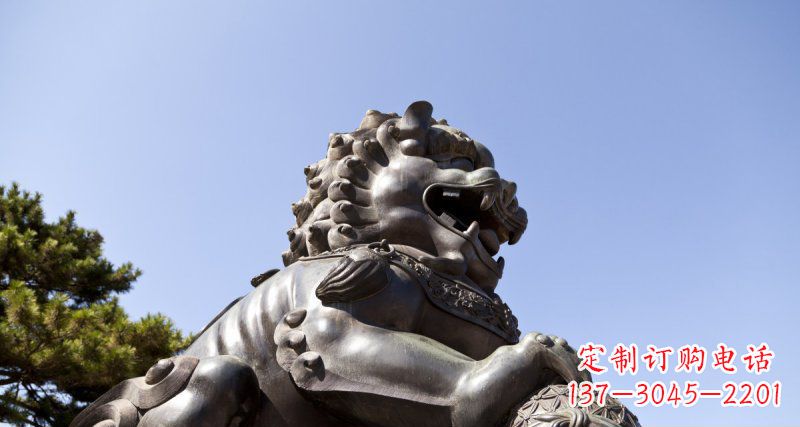 南通新精美铜质狮子雕塑