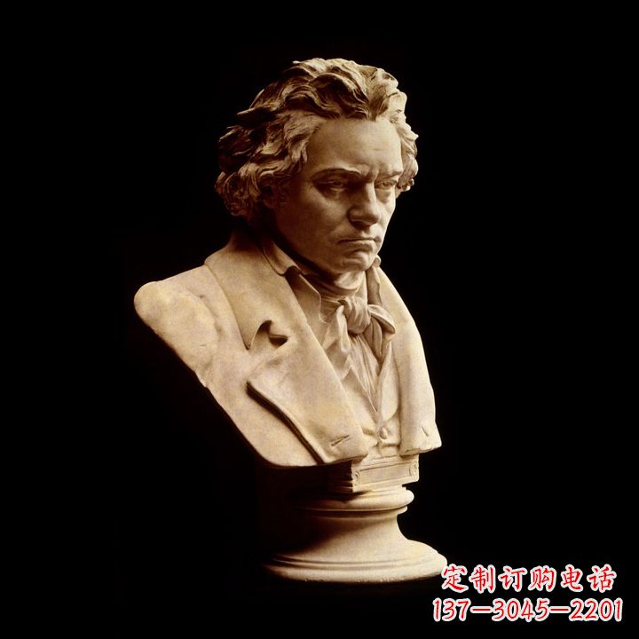 南通贝多芬钢琴雕塑-世界名人著名钢琴家