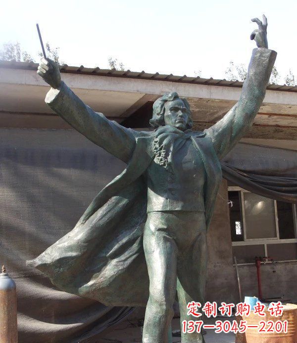 南通贝多芬广场西方名人铜雕