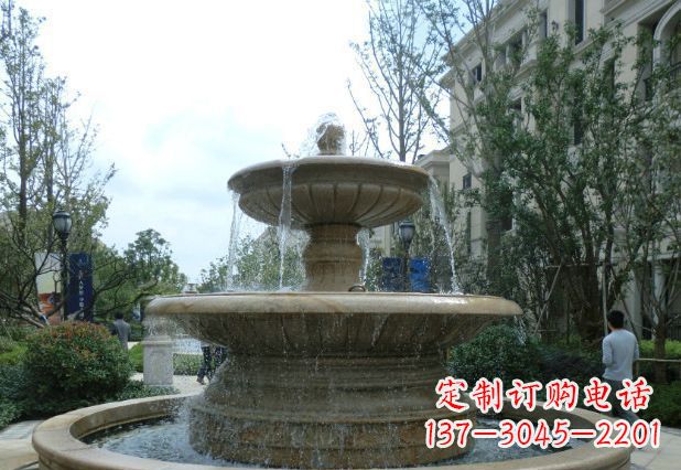 南通精致喷泉,完美衬托您的别墅景观