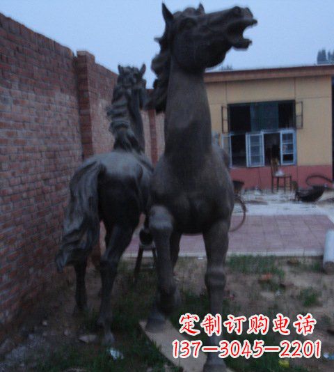 南通精美铜雕动物马