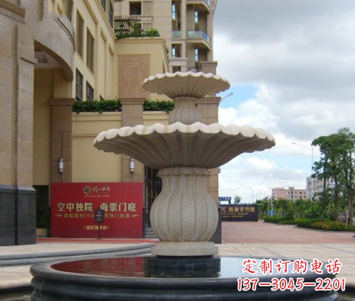 南通喷泉石雕精美的欧式园林装饰