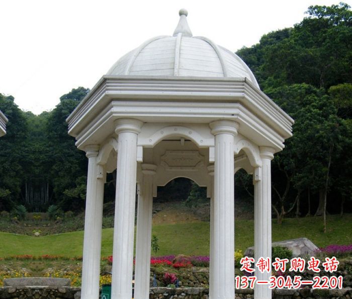 南通欧式石雕凉亭,清凉悠然