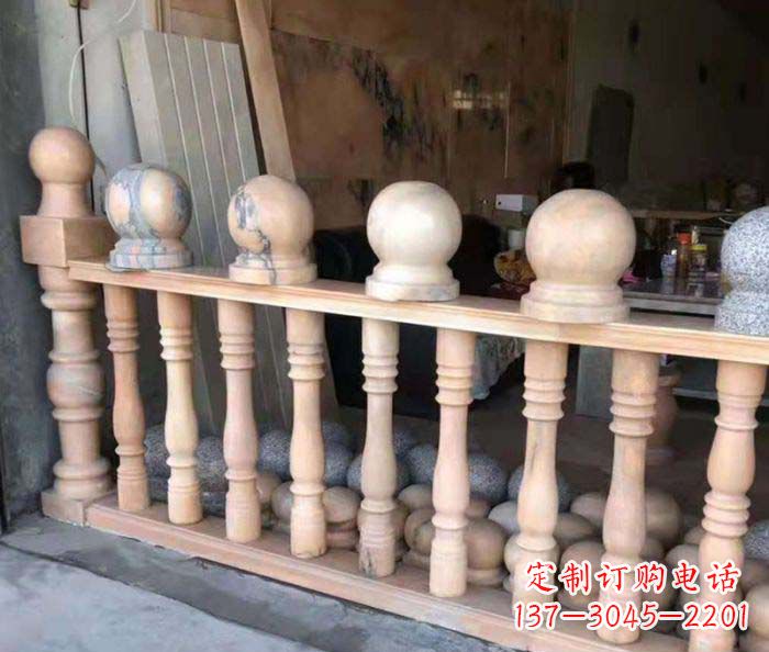 南通新一代景观晚霞红石栏杆