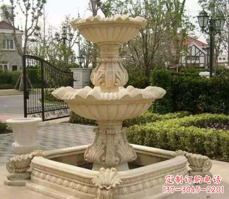 南通优雅精致的喷泉石雕