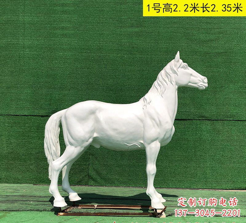 南通玻璃钢马雕塑——精美的艺术品