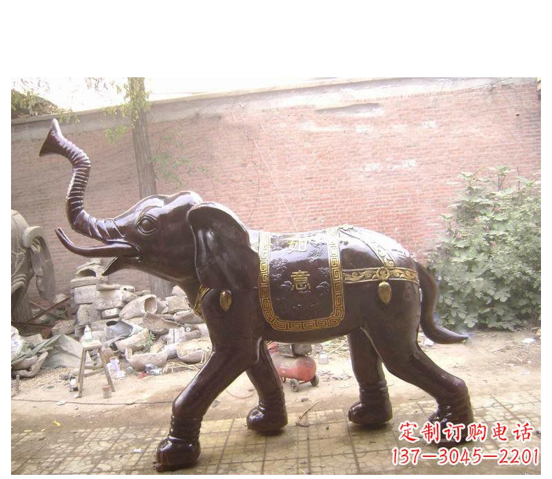 南通玻璃钢大象雕塑