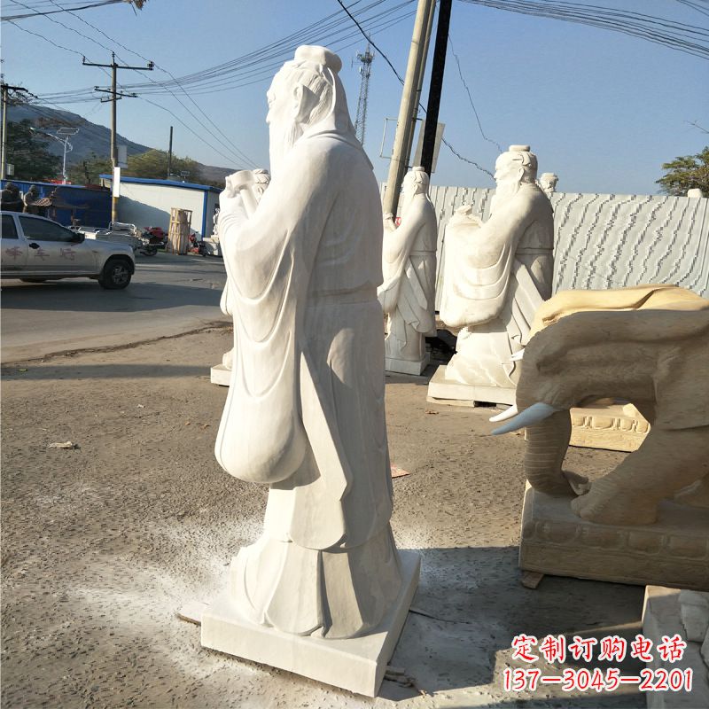 南通玻璃钢雕塑孔子