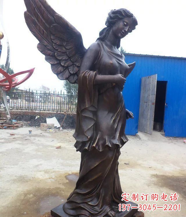 南通玻璃钢仿铜欧式女人雕塑