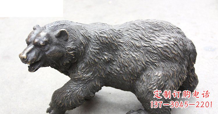 南通以玻璃钢制作的北极熊雕塑