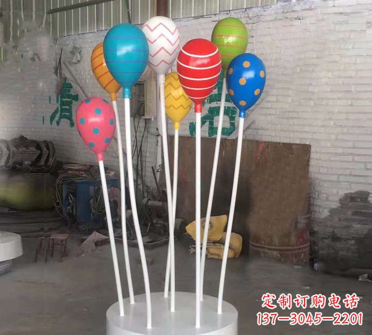 南通玻璃钢仿真气球雕塑——精美绝伦