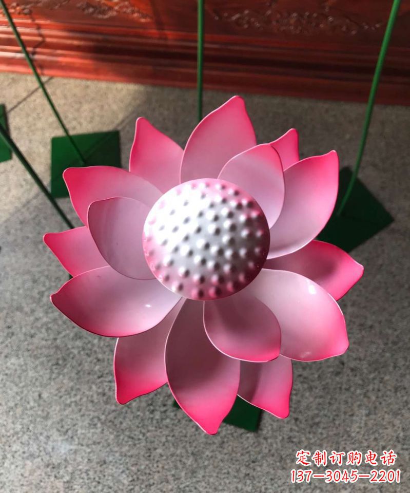 南通玻璃钢荷花雕塑