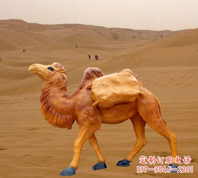 南通玻璃钢骆驼雕塑