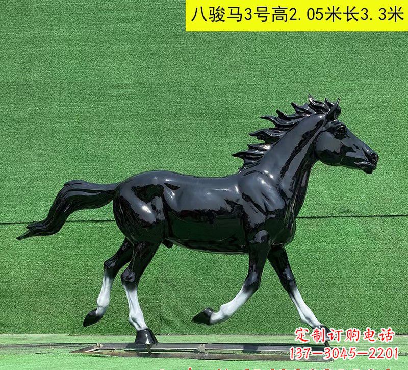 南通玻璃钢马雕塑一种特殊的艺术品