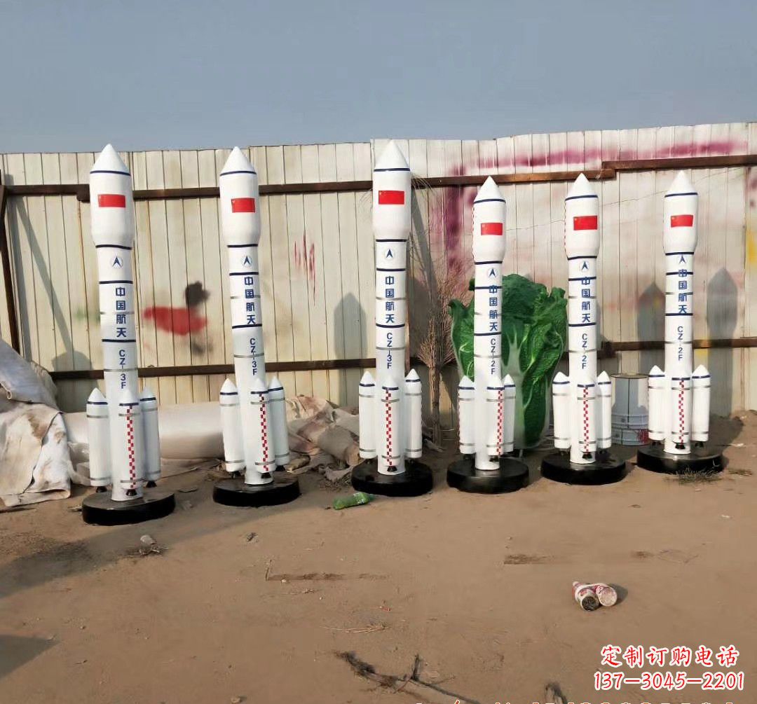 南通火箭雕塑现代景观艺术的精彩绽放