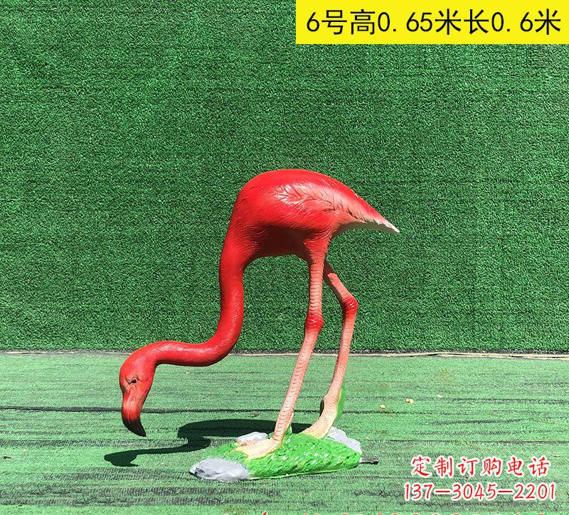 南通精美玻璃钢火烈鸟雕塑