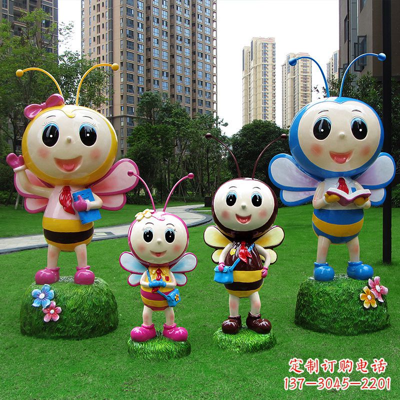 南通玻璃钢制蜜蜂雕塑让你的家园拥有自然之美