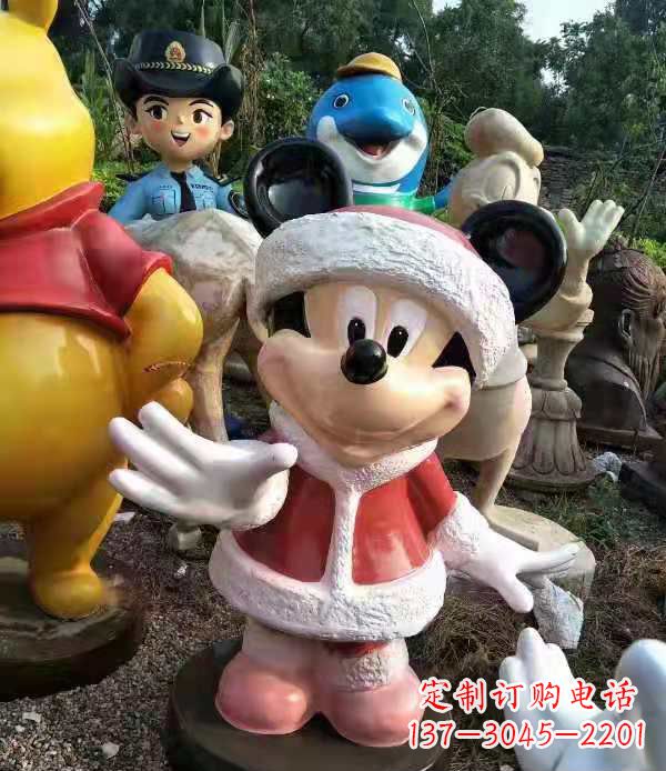 南通玻璃钢制米老鼠雕塑