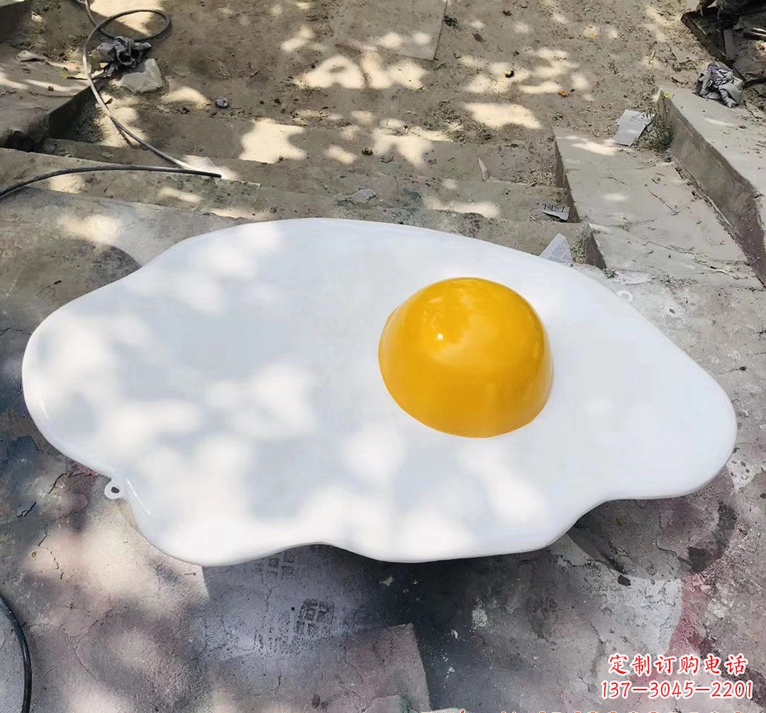 南通玻璃钢鸡蛋雕塑——精美绝伦