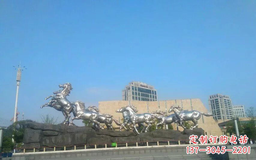 南通不锈钢动物雕塑精美的艺术品
