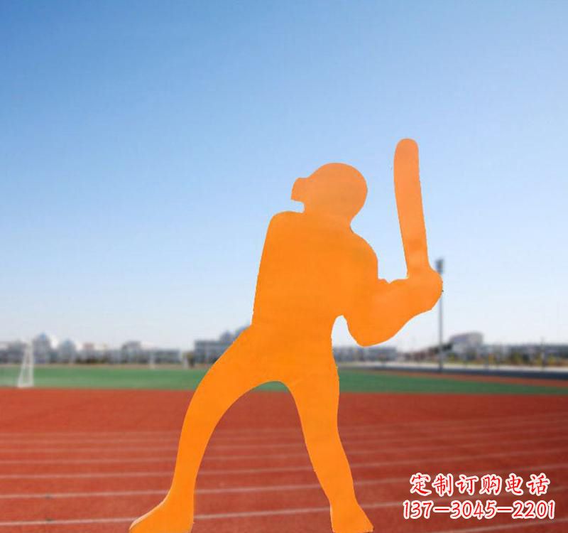 南通棒球运动人物雕塑传承棒球精神