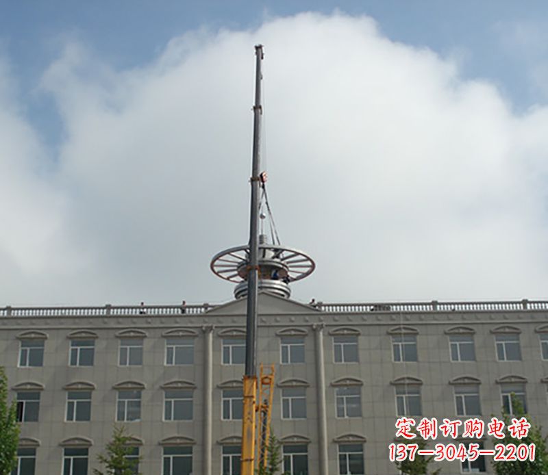 南通不锈钢避雷针避雷针造型雕塑