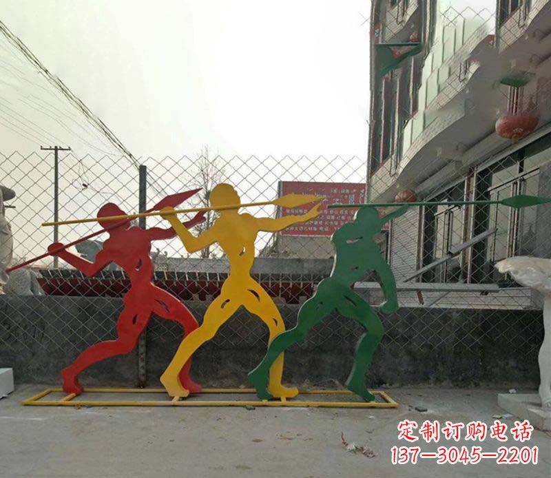 南通不锈钢标枪雕塑一种新兴的艺术形式