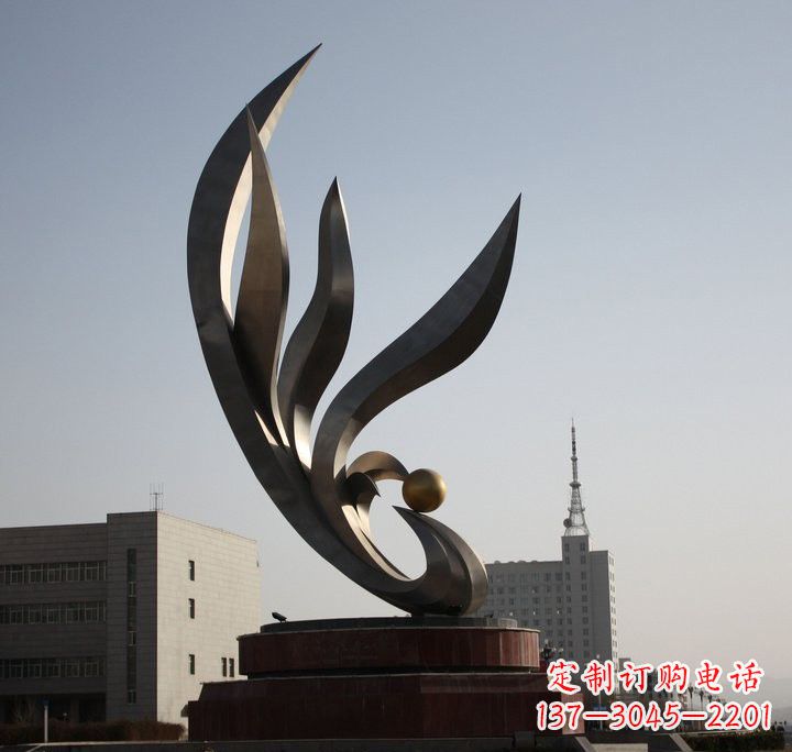 南通不锈钢凤凰雕塑传承凤凰文化的艺术精品