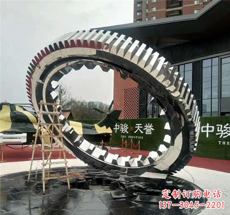 南通不锈钢齿轮抽象雕塑