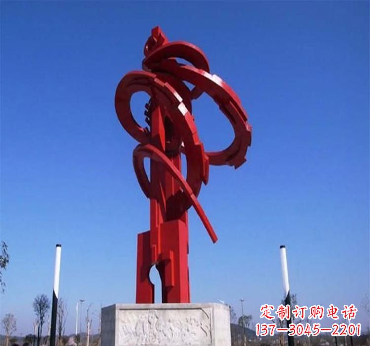 南通不锈钢齿轮雕塑2