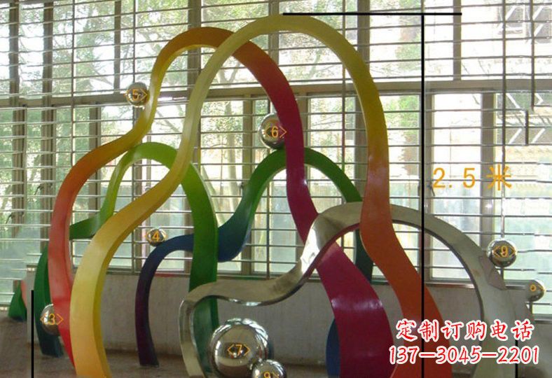 南通不锈钢假山雕塑精致耐用的艺术品