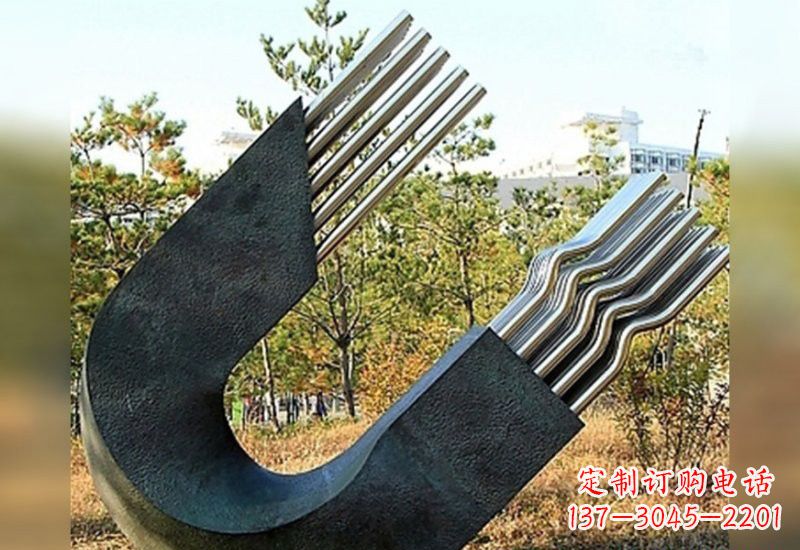 南通不锈钢磁铁雕塑绚丽多彩的艺术珍品