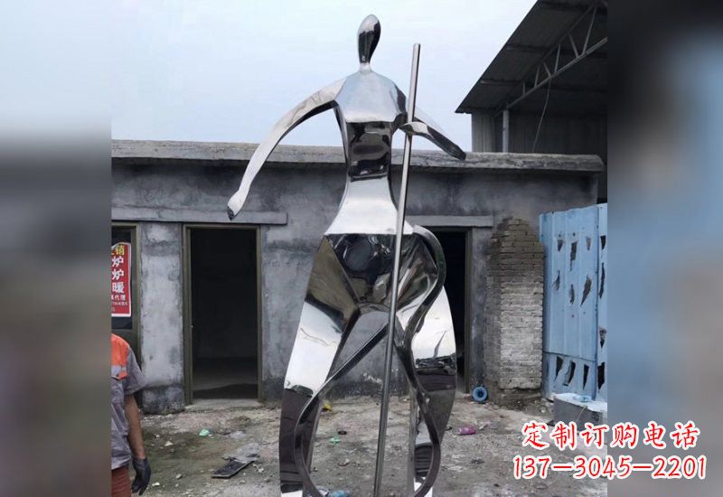 南通精致的不锈钢大提琴雕塑