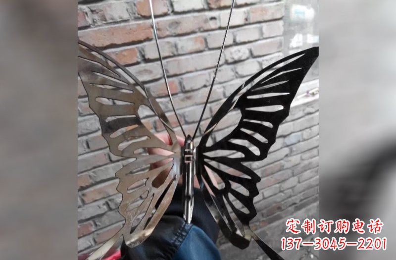 南通精美不锈钢蝴蝶雕塑