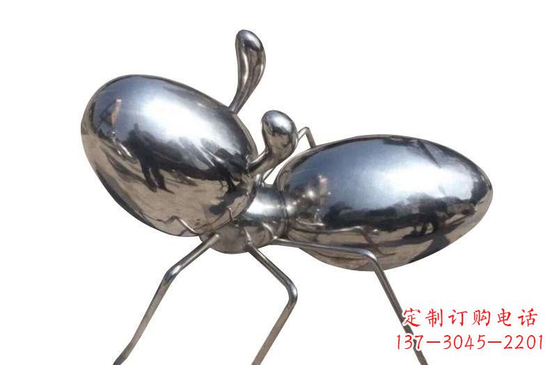 南通不锈钢抽象蚂蚁雕塑