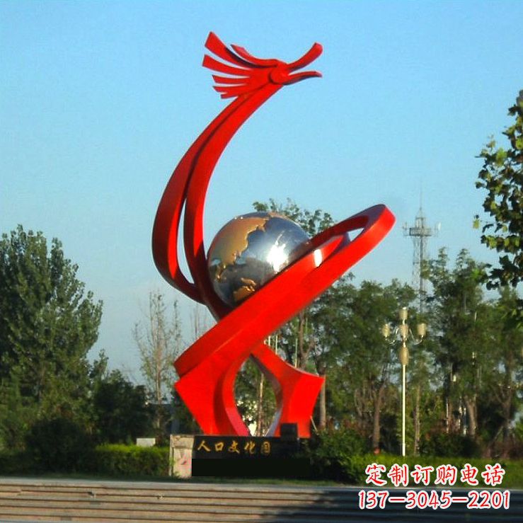 南通不锈钢创意龙形景观雕塑——点缀城市园林公园广场