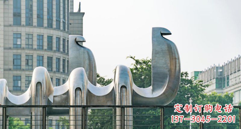 南通不锈钢骆驼给街边带来美丽